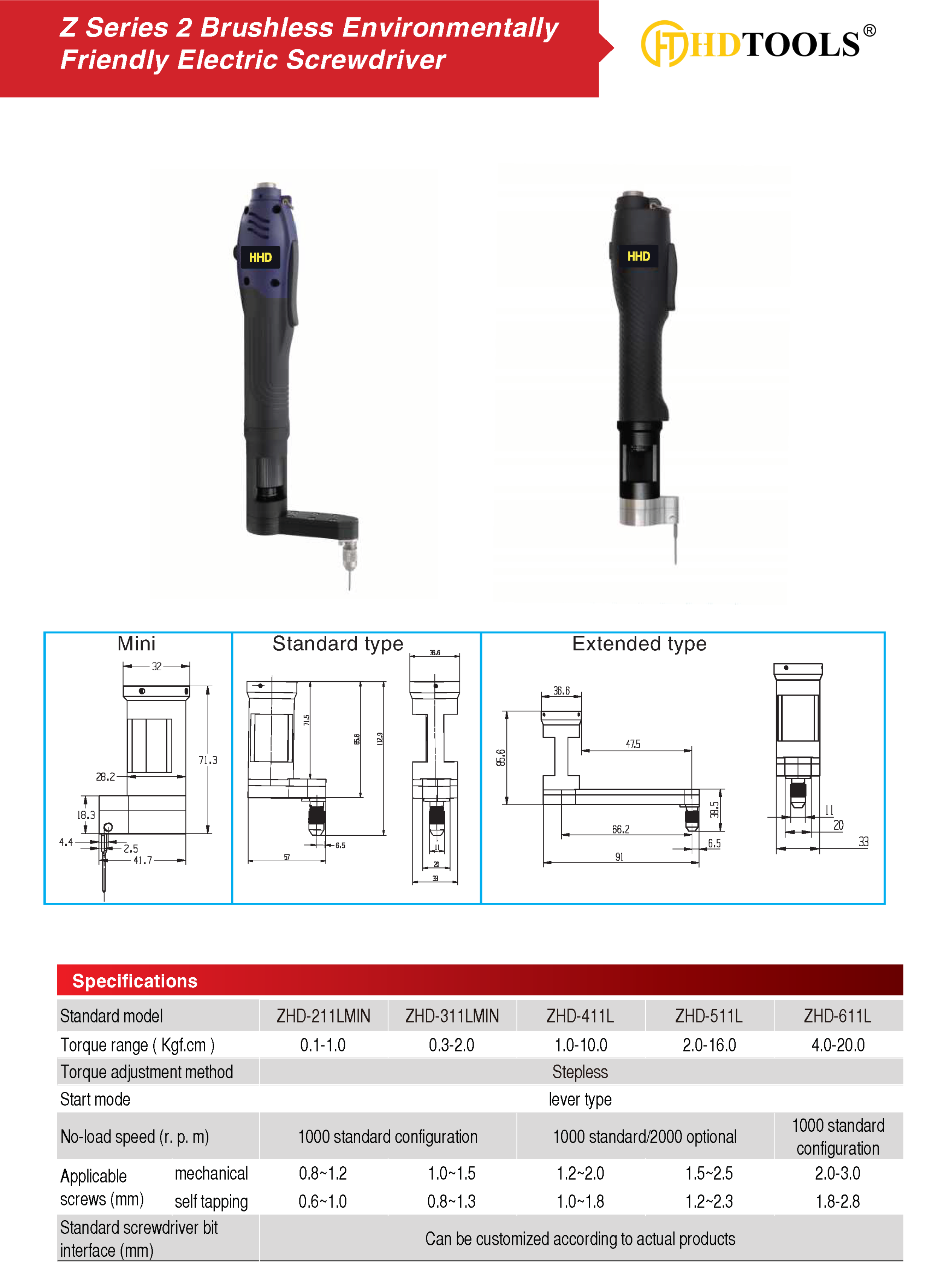 Máy bắn vít điện không chổi than thân thiện với môi trường Z Series 2 Máy bắn vít điện không chổi than thân thiện với môi trường Z Series 2