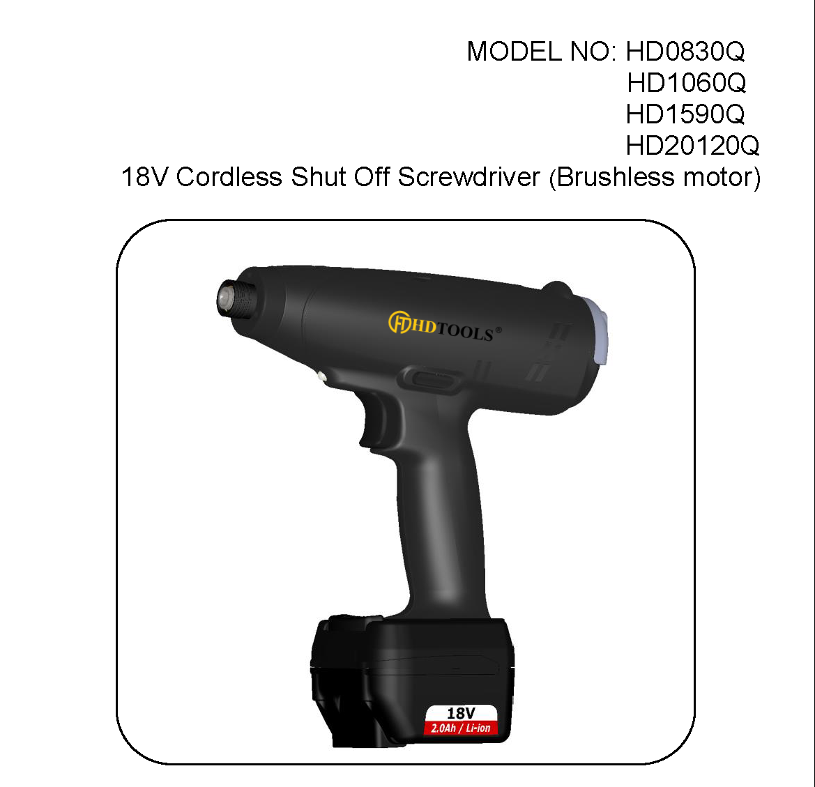 Máy bắn vít không dây 18V