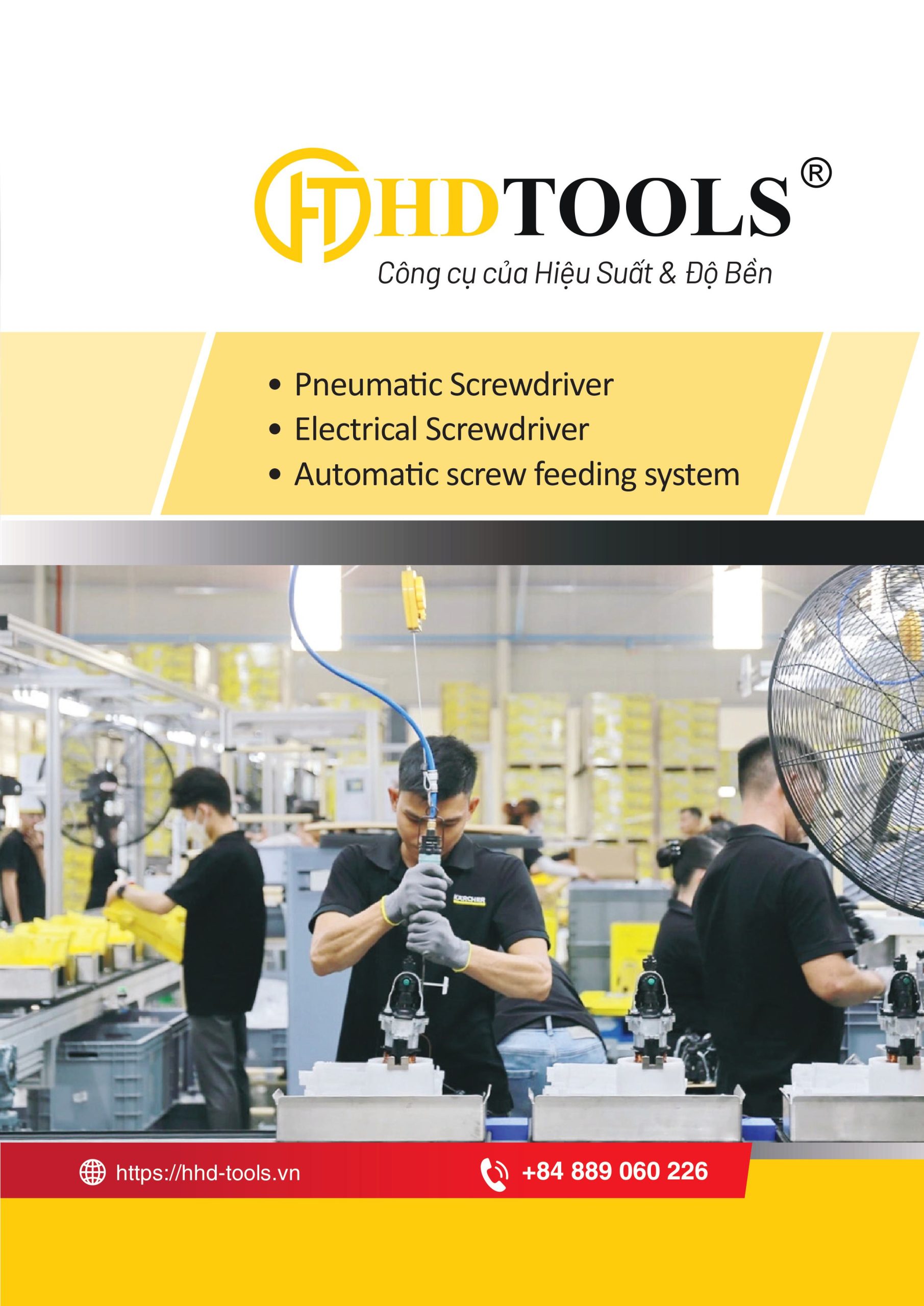 Ứng dụng thực tế của giải pháp siết vít tự động